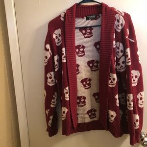 Skull cardigan